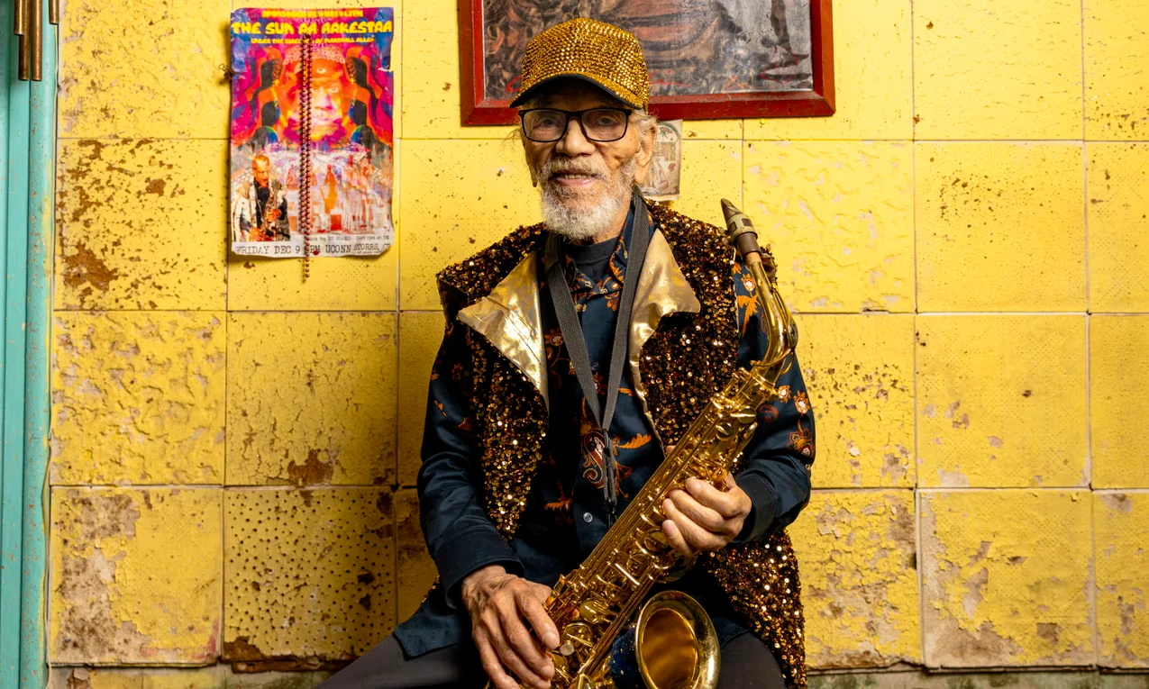 Marshall Allen: ‘It wasn’t just playing the notes, but the way you played it.’ Photograph: Ron Stephens Jr./The Guardian